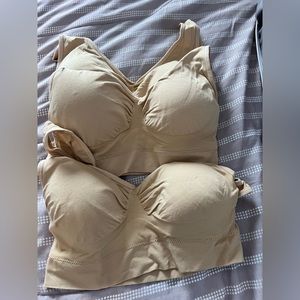 New 3 pack of ugly bras size large